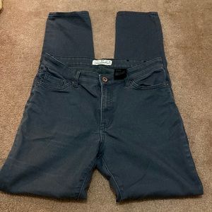 H&M Gray Skinny Jeans Pants Size 10